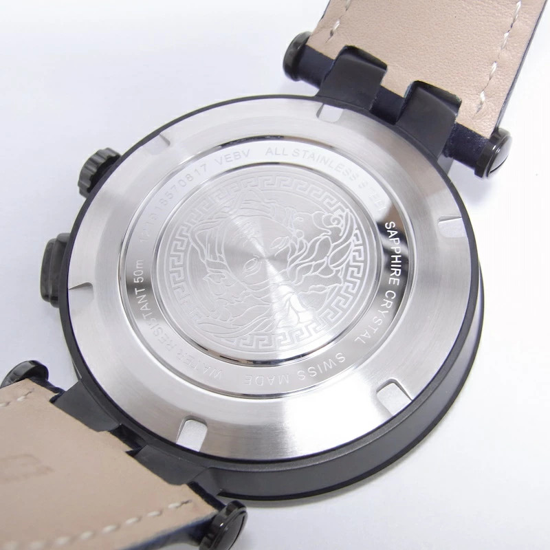 Versace V lace dual time VEBV00419 Men quartz wristwatch thumbnail 6