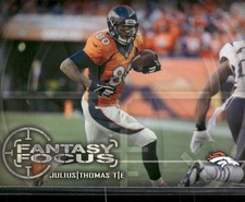 2014 Topps #FF-JT Julius Thomas Fantasy Focus