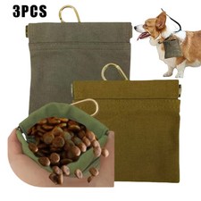 Dog Training Snack Bag Outdoor Travel Dog Food Storage Container Treat Pouch