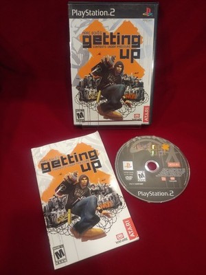 Marc Ecko's Getting Up Contents Under Pressure PS2 PlayStation 2 Mint  Disc