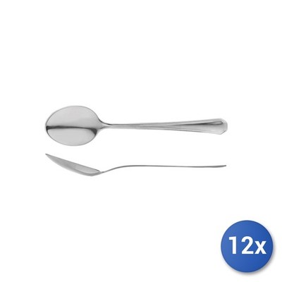 12X Packungen 3 Teelöffel Moka Inox Amerika Grau Abert