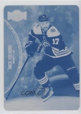 2021-22 Skybox Metal Universe Printing Plate Cyan 1/1 Nick Foligno #86 9hi