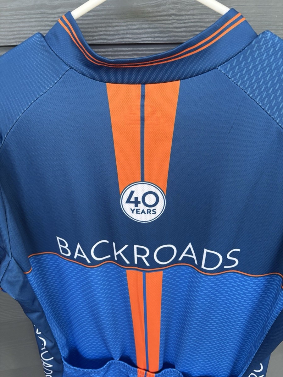 Maillot Cyclisme Homme Louis Garneau Backroads 40 Ans, Taille S, Bleu, 1/4 Zip