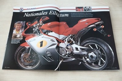 PS Sport Motorrad 04/2004 MV Agusta F4 AGO mit 166PS in einer seltenen Vorstellu