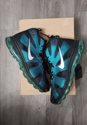 Nike Air Max Griffey Fury Freshwater Black Green 487664-300 Men s 9.5 Sneakers