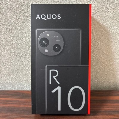 SHARP AQUOS R10 LEICA LEITZ PHONE 512GB UNLOCKED SH-M31 Charcoal Black New
