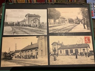 NEUVES MAISONS PRÈS DE NANCY DPT 54. 4 VIEILLES CARTES POSTALES ANCIENNES.