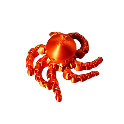 3D Printed 32 inch, Articulating Fidget Octopus - buy 1 get 1 free