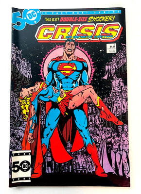 Crisis on Infinite Earths #7 (1985, DC) Death of Supergirl, Key Copper Age