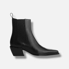 rag  bone Women's Black Joni Chelsea Leather Boots Shoes Size EU:39.5 US:9.5