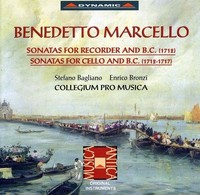 Audio Cd - Benedetto Marcello - Sonatas - Dynamic -D- Neu