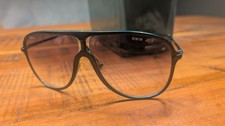 Genuine Bmw Z1 Vintage Sunglasses Teal Aluminum Frame Case Spare Lenses