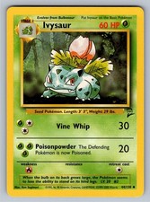 Ivysaur 44/130 Uncommon Base Set 2 Pokemon Lightly Played on eBay
