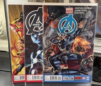 Avengers #2 6 11 KEYS 1st App Builders Chimera 3 BOOK LOT Marvel Comics 2013 NM