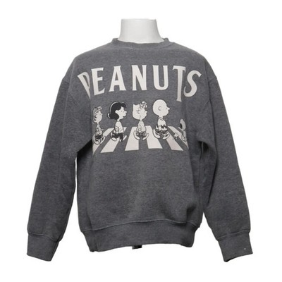Zara x Peanuts, Sweatshirt, Größe: 130, Grau, Baumwolle/Polyester, Print #U0z