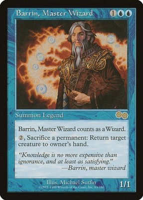 LP - Barrin, Master Wizard - 63 - Urza's Saga