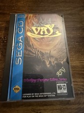 Vay Sega Cd Complete With Map And Reg Card Working Designs Rare!