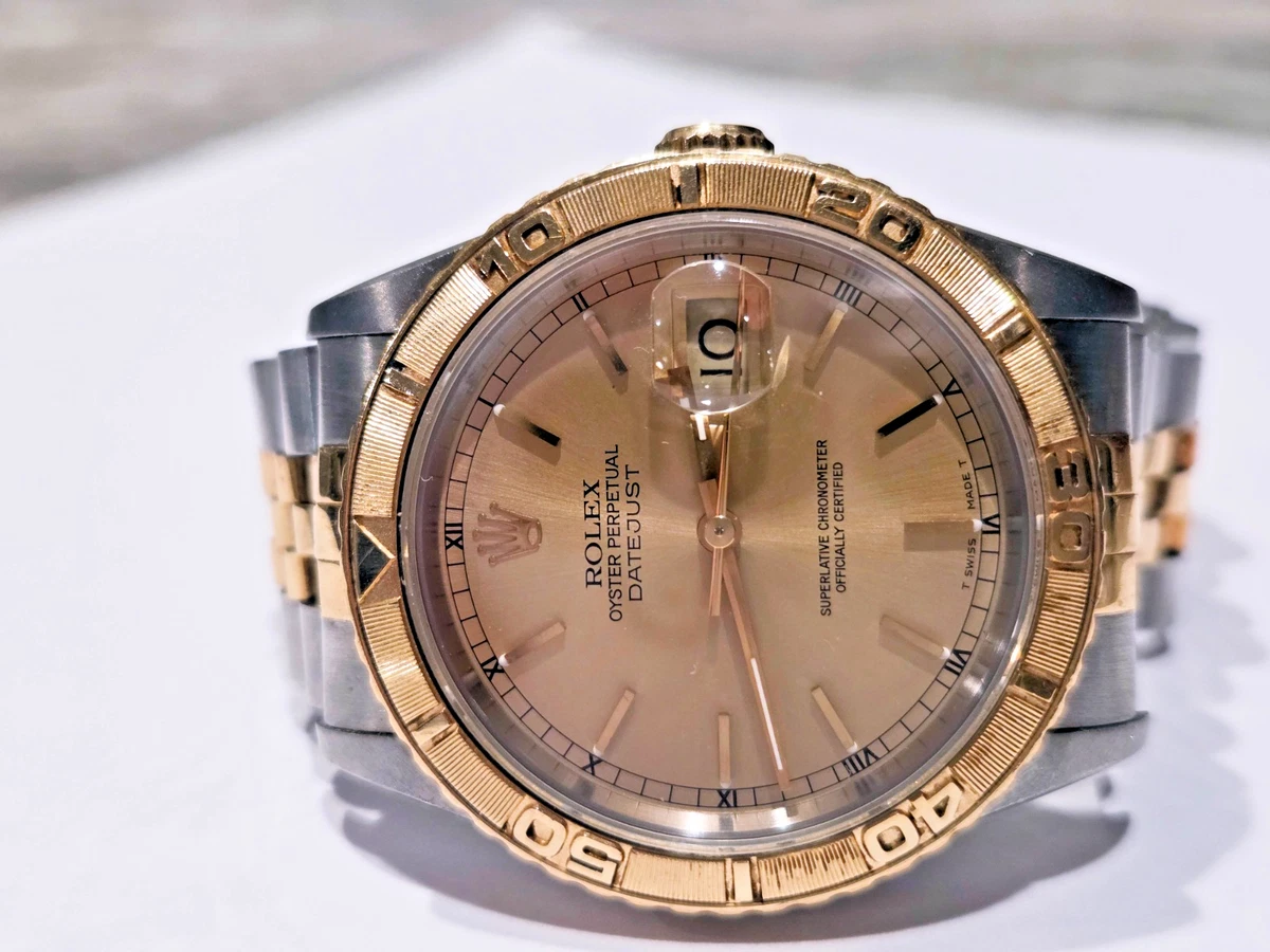 Rolex Datejust Turn O Graph 16263 for sale | eBay