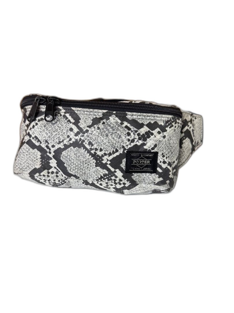 Porter Waist Pouch, Python Leather, Yoshida & Co.… - image 1