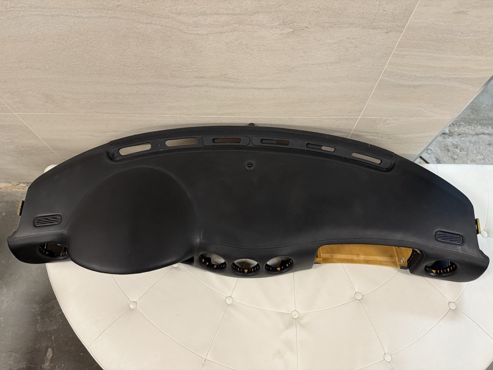 Dashboard Dash Instrument Panel Assembly Black Leather 63331100 Ferrari 360 2004