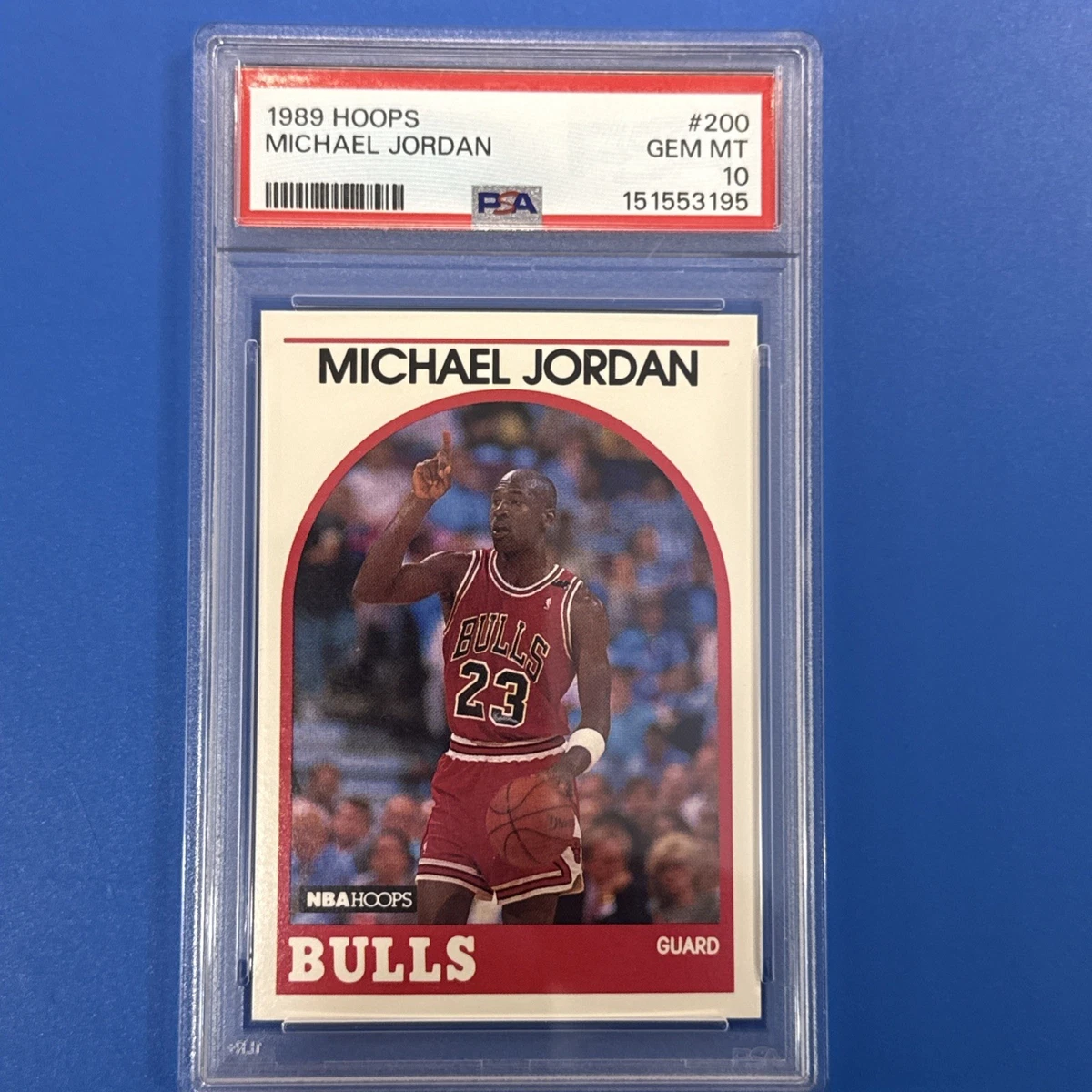 Michael Jordan Basketball Grade 10 1989-90 Season Sports Trading