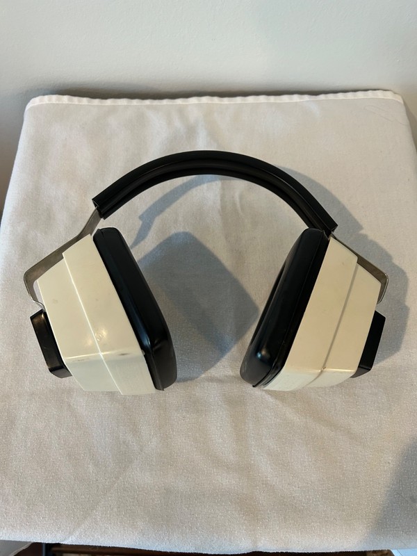 Vintage North Gun Muffler Shooting Range Ear Protection Headset Muff Cushioned