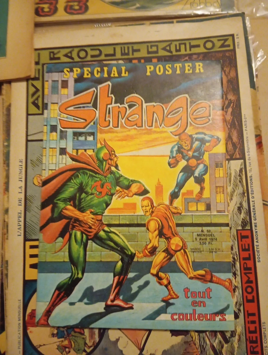 BD MARVEL #9 édition LUG 1970 - Quatre Fantastiques Par Stan Lee - Très Bon état