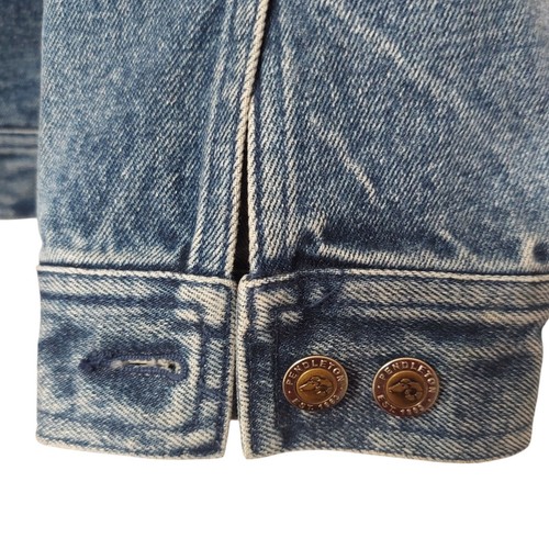 Vintage 90s Pendleton Aztec Western Southwestern Wool/Denim Jacket XL Rare Eagle - Picture 9 of 14