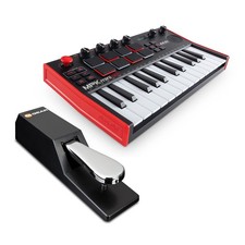 MPK Mini Play MK3 - Clavier MIDI autonome avec haut-parleur Noir & M-Audio SP...