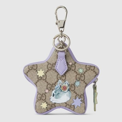 GUCCI Higuchi Yuko Boris Star Key Charm Pouch Cat Limited JPN With Box New