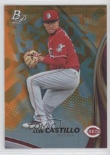 2017 Bowman Platinum Top Prospects Orange 24/25 Luis Castillo #TP-LC 1v3