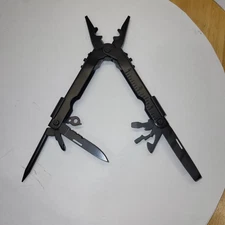 Multi tool 10 Tool Pliers Knife Screwdrivers Bottle Opener File Measure + Case