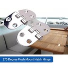 <!--F#f_0-->Tough and Reliable Stainless Steel Hinge Pair for Various Doors Pack of Two<!--F/-->