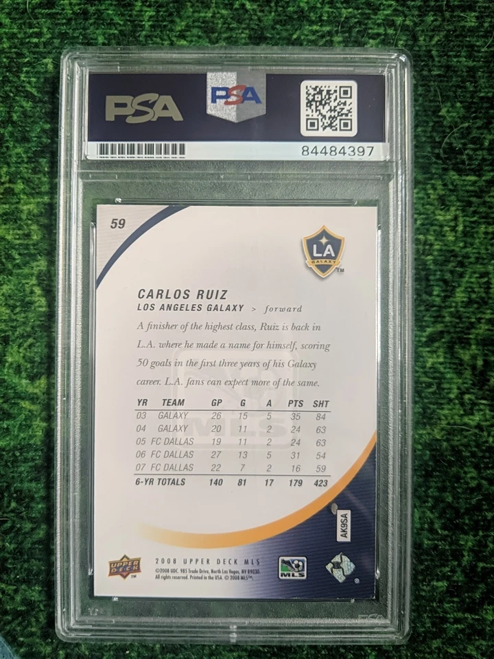 Carlos Ruiz (El Pescadito Ruiz) Certificado PSA/DNA Auténtico Automático Foto 3 de 4