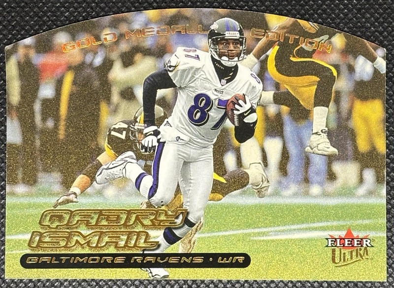 Qadry Ismail 2000 Fleer Ultra Gold Medallion #184G Baltimore Ravens
