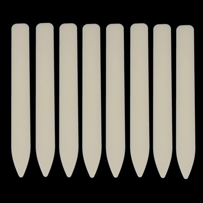 8 Pack Bone Folder Tool Crafts Scoring Folding Creasing white 