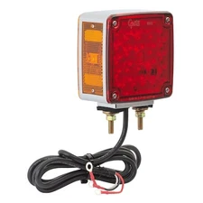 Grote G5530 Two Sided Lamp, Side Marker, Lh, Red/Yellow