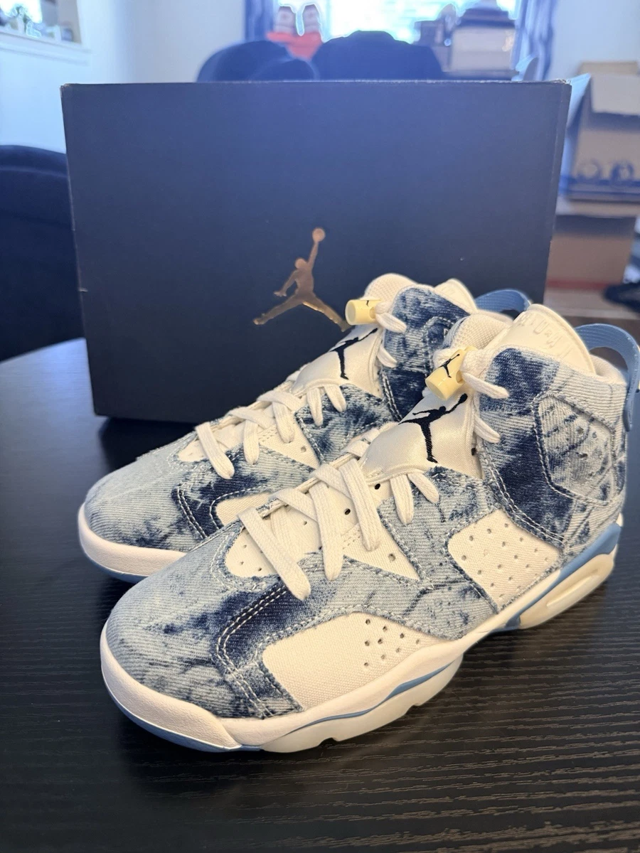 Air Jordan 6 デニム風 6 US Jordan 6 Retro Washed Denim for Sale | Authenticity Guaranteed | eBay