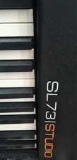 Studiologic SL73 STUDIO 73-Key Weighted MIDI USB Controller Keyboard Black.