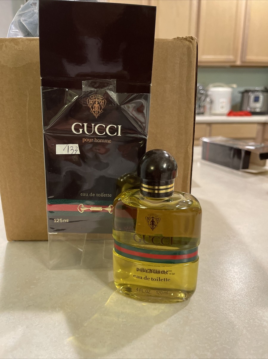 Men Lui GUCCI pour homme eau de toilette 120ml RARE VINTAGE