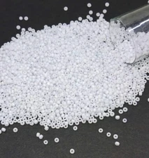 Vintage Matte Opaque Thistle TOHO Glass Seed Beads Japan 15/0 P1-608