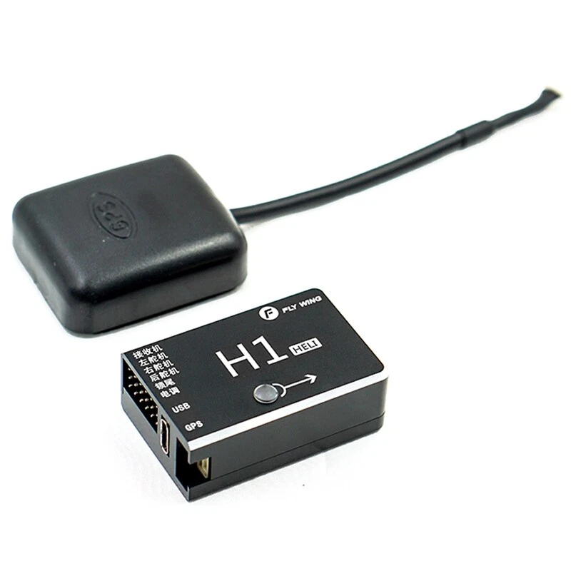 RC Helicopter Flight Controller Flywing H1 Flybarless Gyro System For ALIGN Trex - Image 4 of 4