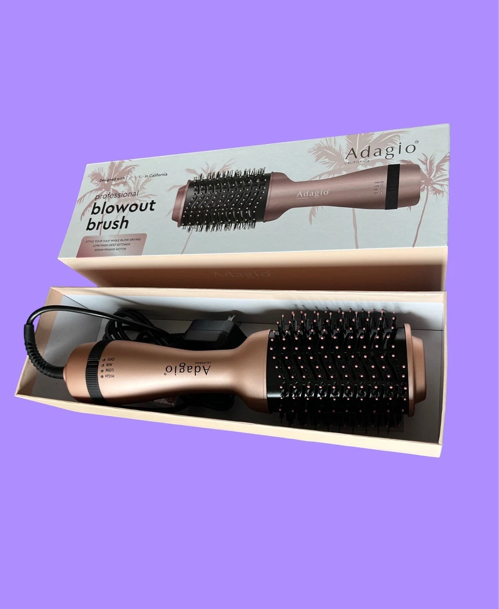 Hair Dryer Adagio California Professional Blowout Brush in Rose