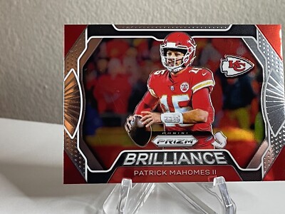Patrick Mahomes BRILLIANCE 2019 Panini Prizm Football #B-PM Super Bowl LIV MVP