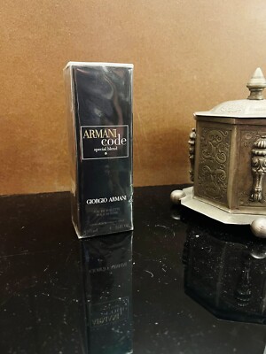 Giorgio Armani Code SPECIAL BLEND EDT 75 ml 2.5 oz SPRAY BNIB DISCONTINUED RARE!