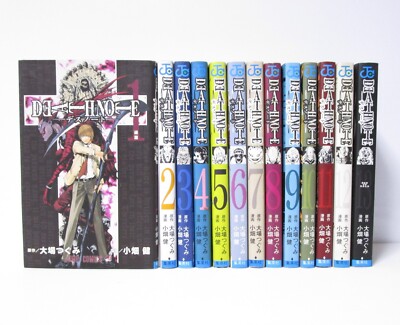 DEATH NOTE Vol.1-13 Complete Manga Set in Japanese by Takeshi