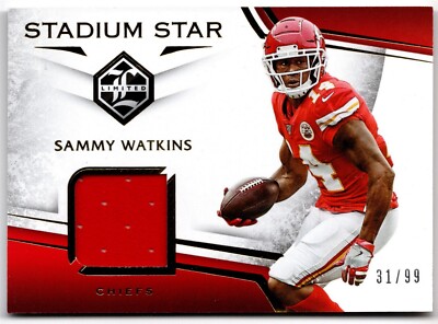 2019 Panini Limited Stadium Star Swatches Jersey SAMMY WATKINS SS