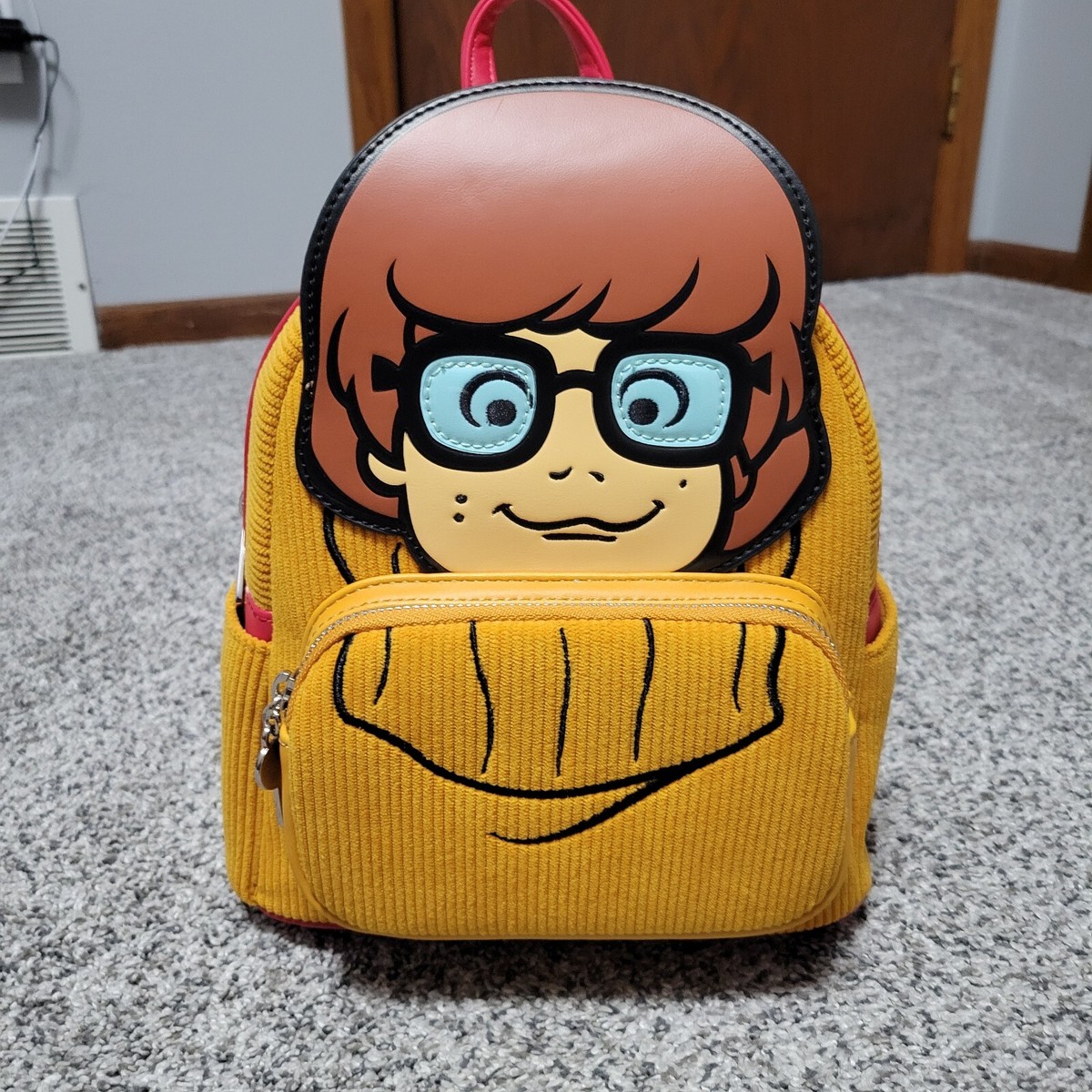 NEW NWT Loungefly Scooby Doo Velma Cosplay Exclusive Mini Backpack