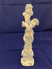 Vintage Buddies Stacker Without Pipe Totem Snow Buddies Encore Group Figurine