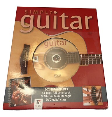 Simply Guitar Learn to Play Guitar Book and DVD Hinkler New